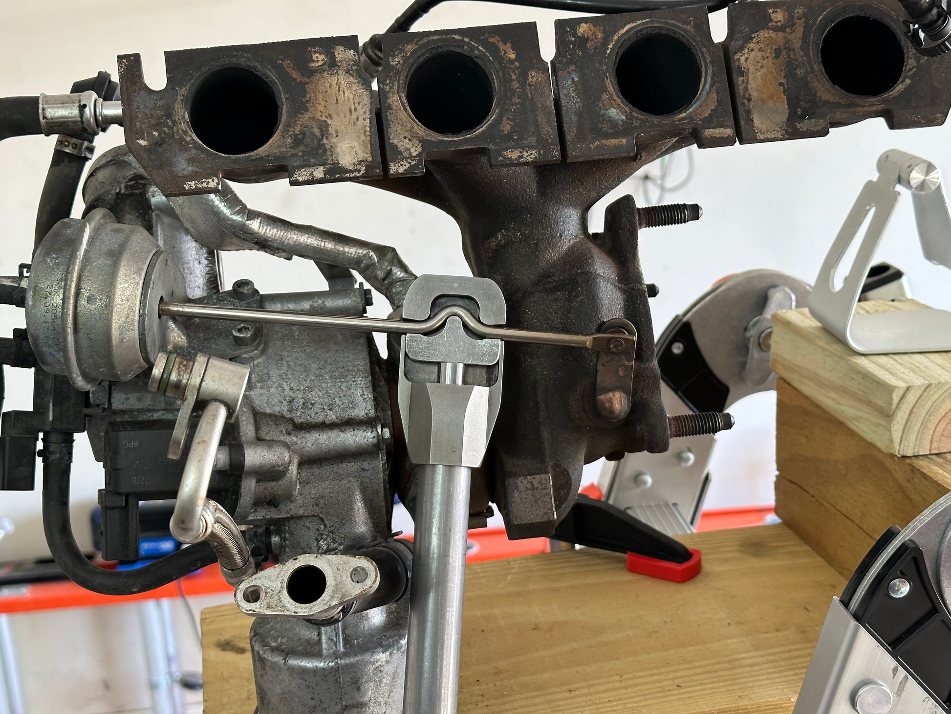 wastegate actuator adjustment Audi